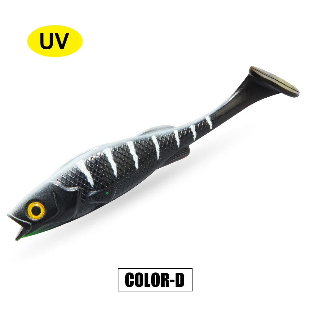 Scented Perch Soft Swimbait Shad - Fishing Tackle from Linloft.