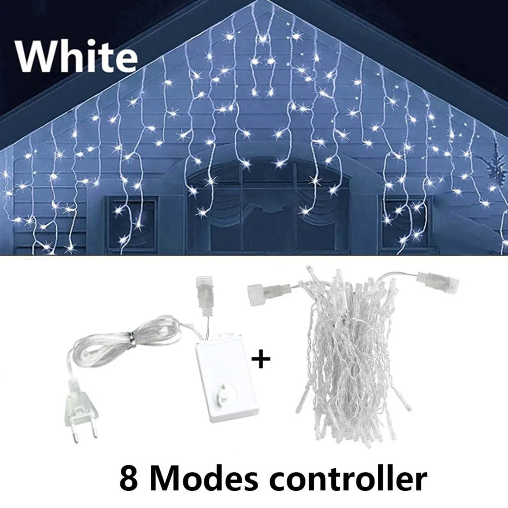 LED Icicle Fairy String Lights - String & Fairy Lights from Linloft.