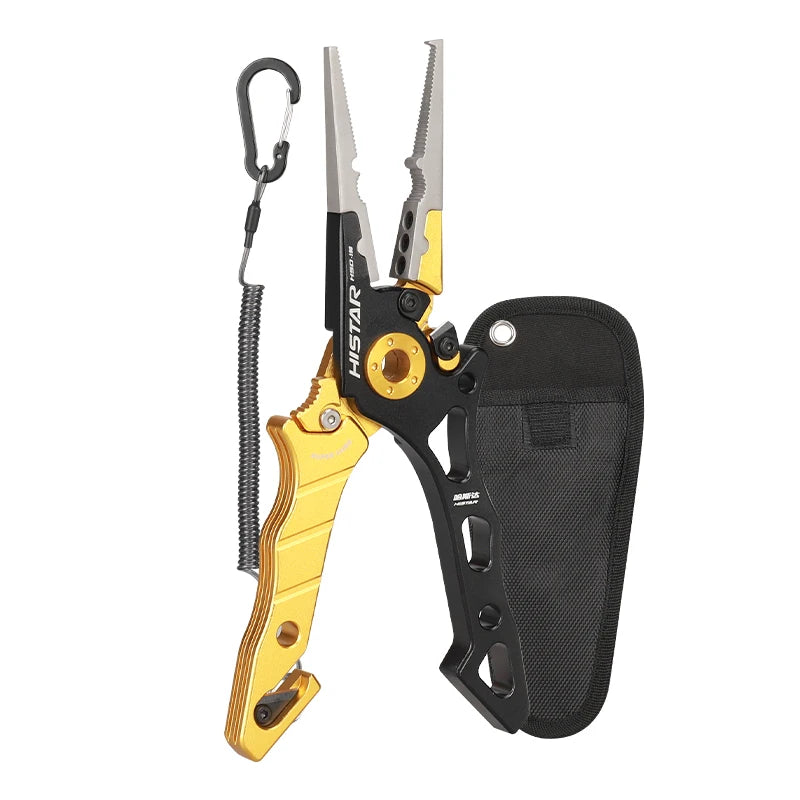 HASIDA Fishing Pliers And Grip Anti Corrosion Aeronautical Aluminum Stainless Steel Multifunctional Tool Accessories - Fishing Tackle from Linloft.