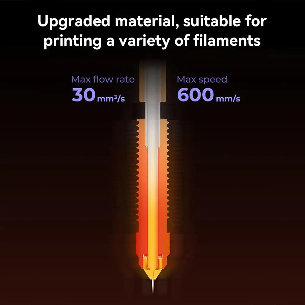 Creality 'Unicorn' Quick-Swap 0.4mm Nozzle for Creality K1 Max /K1C/K1 SE / Ender-3 V3 / Ender-3 V3 Plus