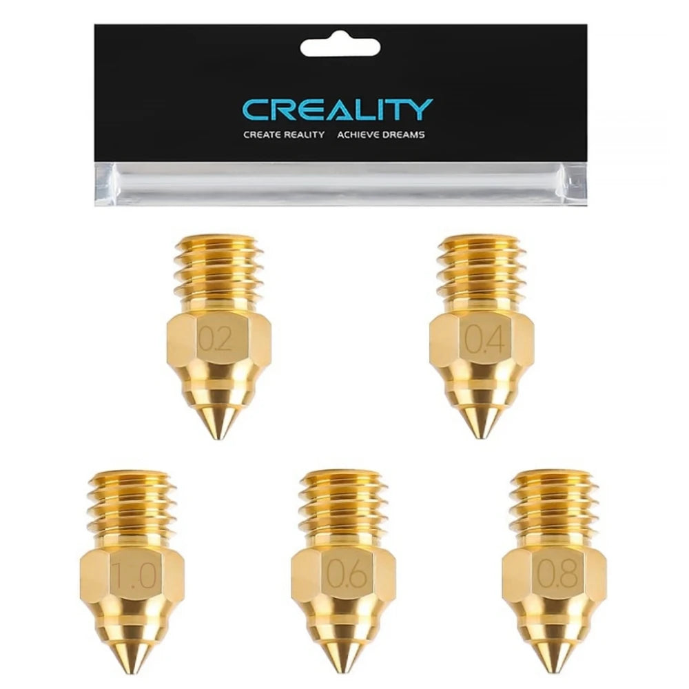 Creality Brass Nozzles for Ender 3 S1 - 3D Printing Accessories from Linloft.