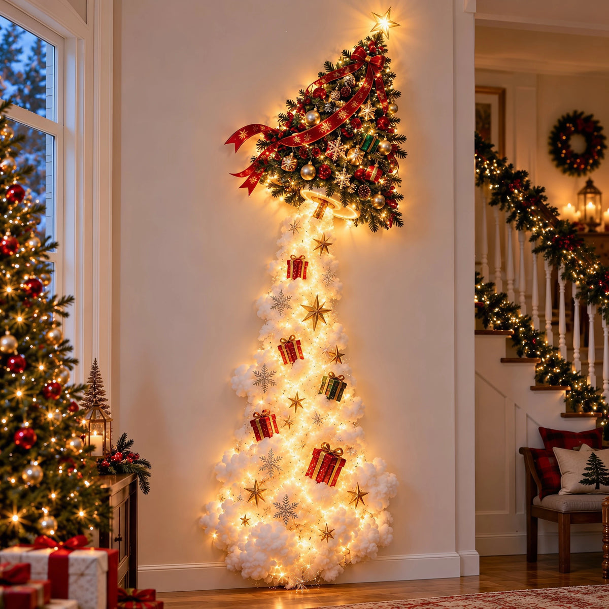 Lighted Star of Bethlehem Wall Decor - Seasonal & Holiday from Linloft.