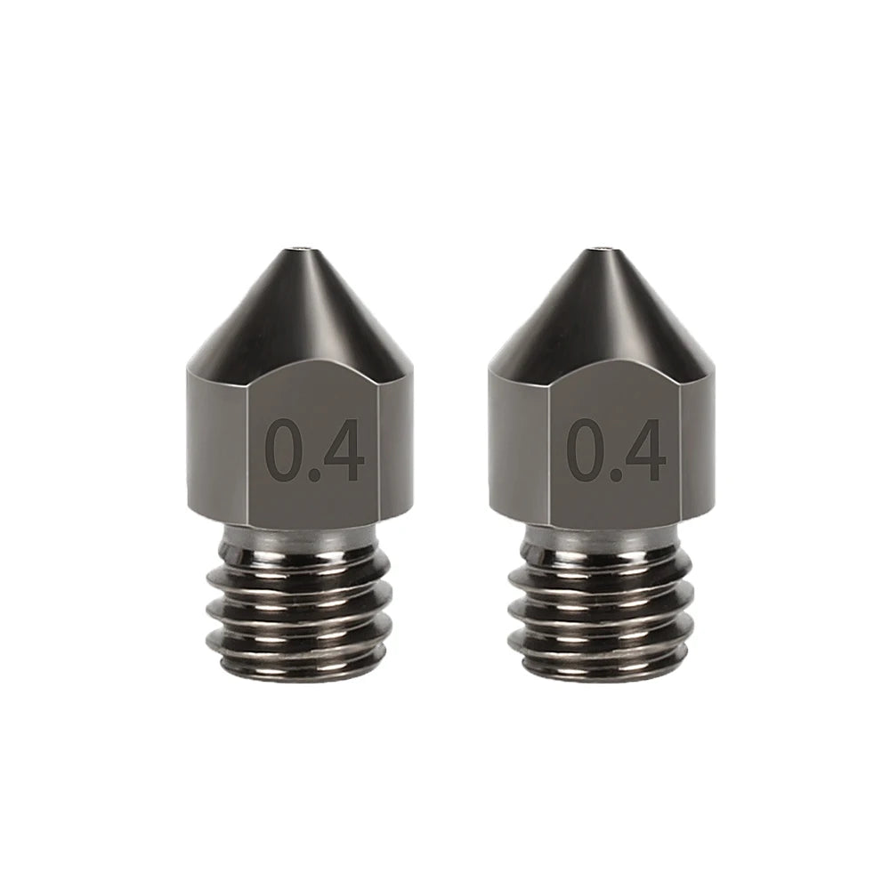 Hardened Steel MK8 3D Printer Nozzle - 3D Printing Accessories from Linloft.