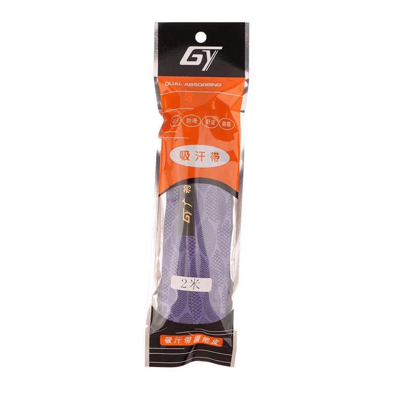 1Pc 2M Anti-slip Sport Fishing Rods Over Grip Sweat Band Griffband Tennis Overgrips Tape Badminton Racket Grips Sweat Band - Fishing Tackle from Linloft.