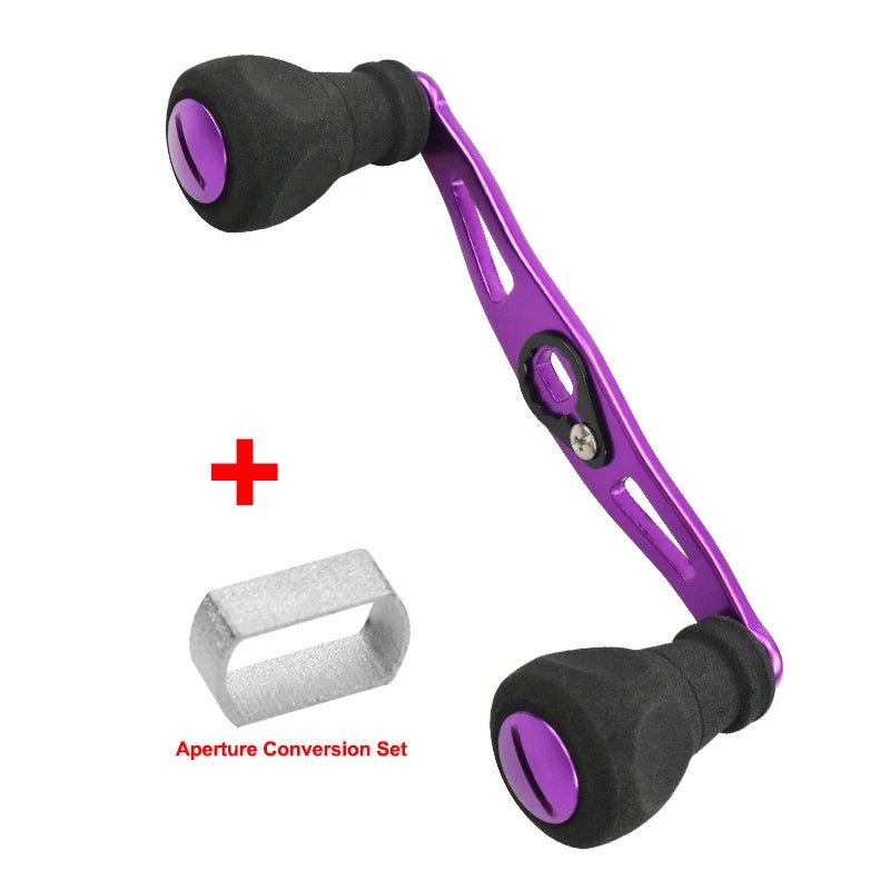 EKFAN 110MM Aluminium Handle EVA Knob For Shimno Dawa Bastcasting Fishing Reel - Fishing Reels from Linloft.