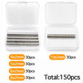 120pcs 3D Printing Magnets Set For Bambu Lab 4 Different Sizes Powerful Neodymium Magnet 3d Printing Tools Kit for DIY Parts