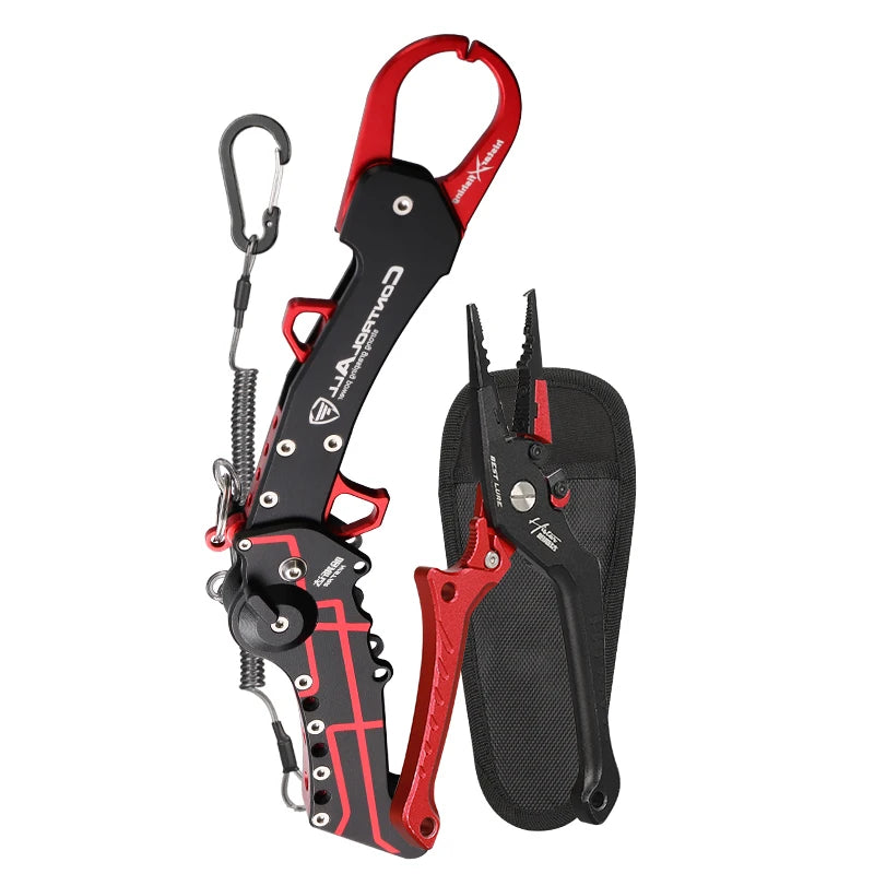 Aluminum Fishing Pliers and Lip Grip - Fishing Tackle from Linloft.