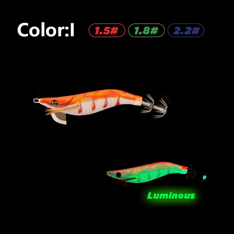 Luminous Mini Squid Jig - Fishing Tackle from Linloft.