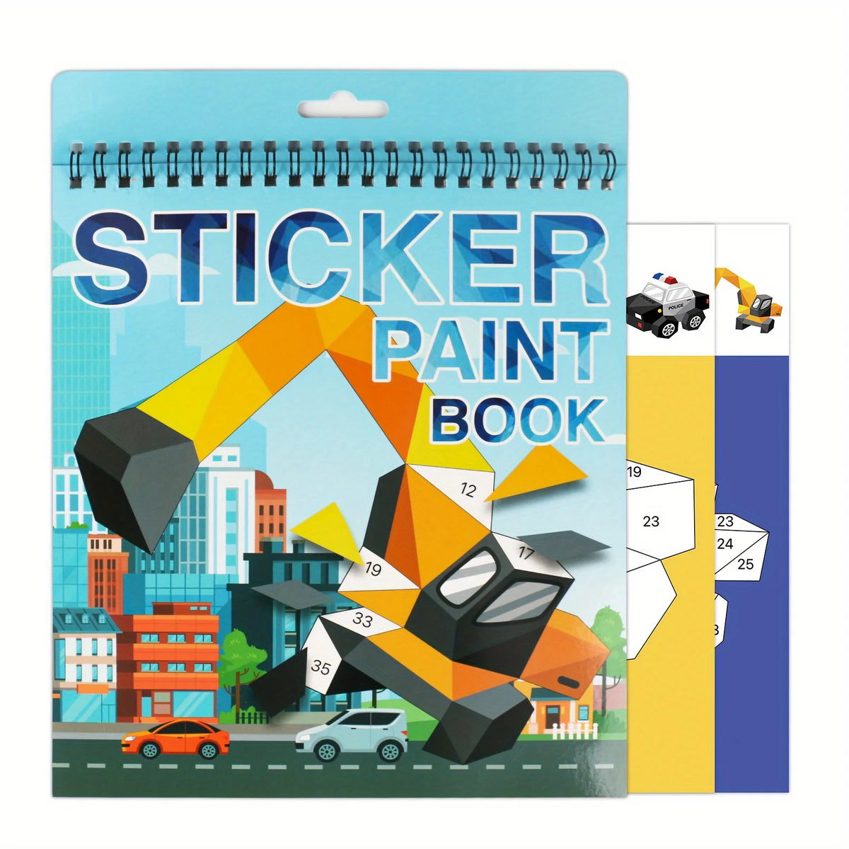 Sticker by Number Book for Kids - Toys & Games from Linloft.