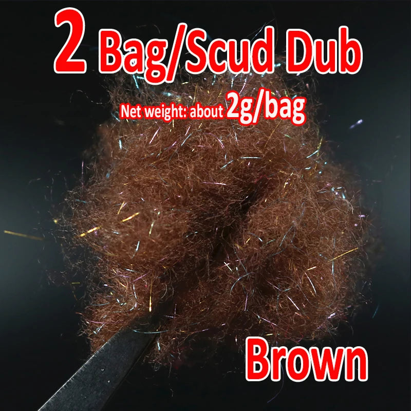 Ice Dub Fly Tying Material, 2 Bags - Fishing Tackle from Linloft.