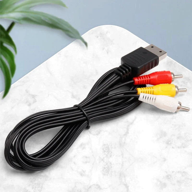 Composite AV Cable for SEGA Dreamcast - Electronics & Accessories from Linloft.