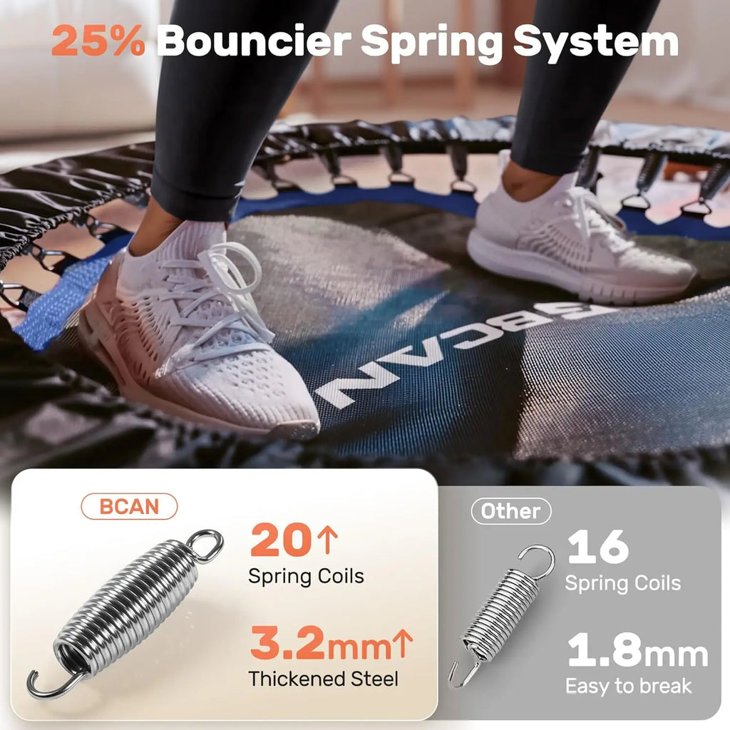 Foldable Mini Fitness Trampoline