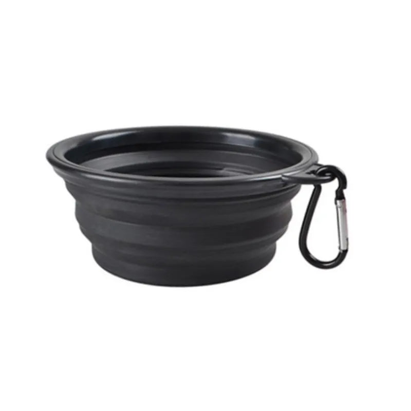 Collapsible Silicone Pet Food Bowl